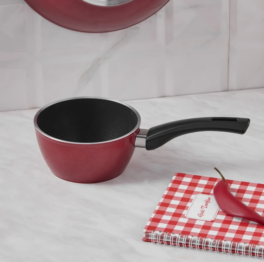 KARACA BIODIAMOND CHERRY 14 CM SAUCEPAN, RED