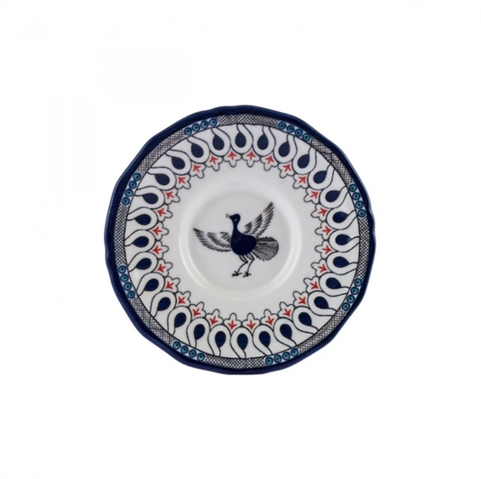 Karaca New Mai Seljuk Series Bird Tea Plate 13 cm