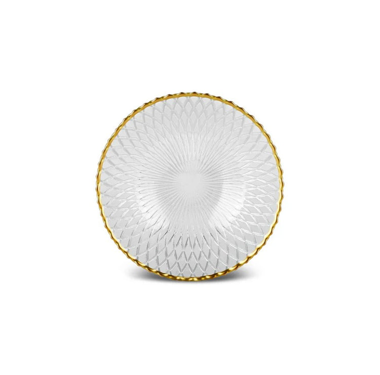 KARACA ZELAZO GOLD RIM 18-PIECE 6-PERSON DINNER SET