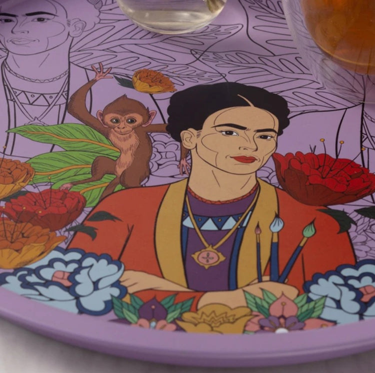 KARACA FRIDA METAL ROUND TRAY 35 CM