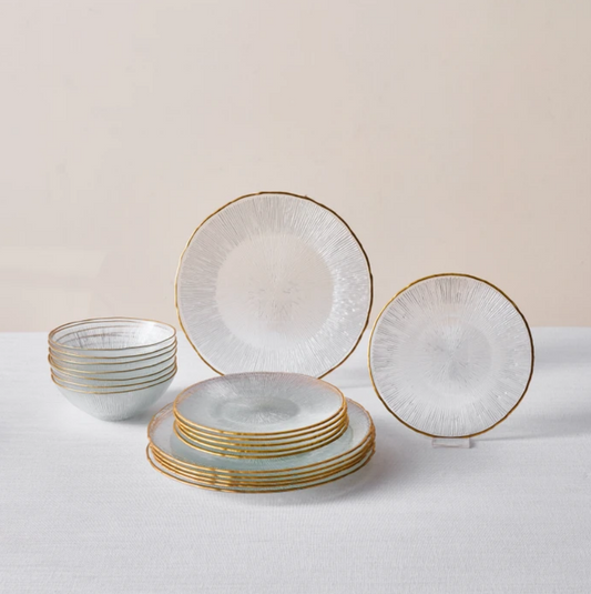 KARACA FUSION 18-PIECE 6-PERSON DINNERWARE SET