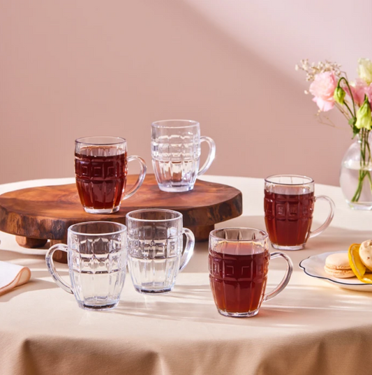 KARACA WINNIE 6-PIECE TEA CUP SET 200 ML