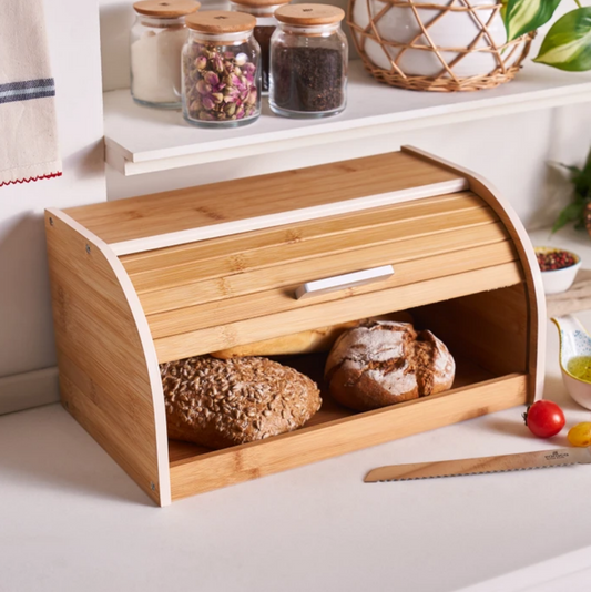 KARACA AKSEL BAMBOO BREAD BOX