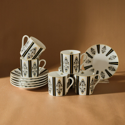 KARACA SULTAN 6-PERSON COFFEE CUP SET