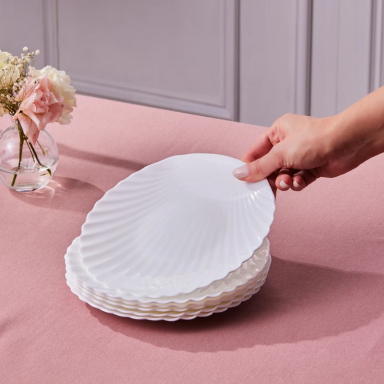 KARACA SHELL 6-PERSON CAKE SET