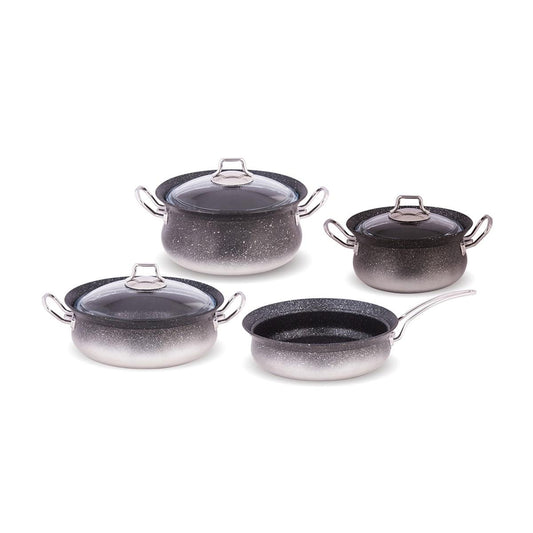 FMS 7 PIECE GRANITE LEGENDARY SET SILVER