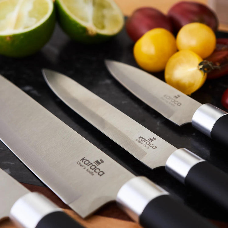 KARACA SKYCUT BLACK 6-Piece Knife Set