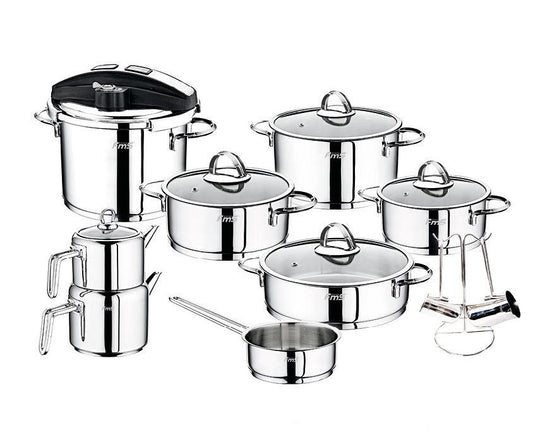 FMS 18 PIECE CYLINDER DOWER SET SILVER