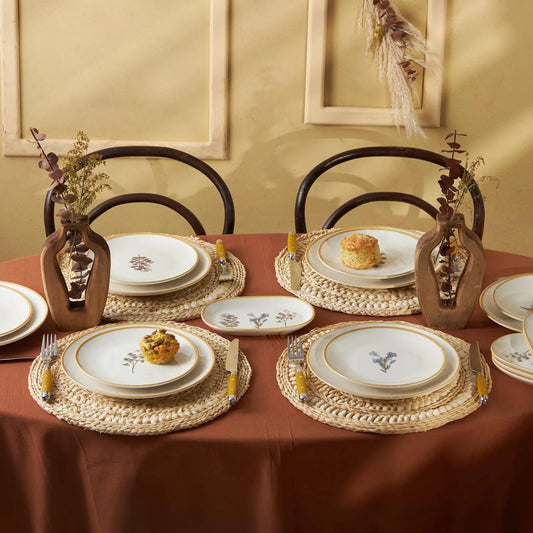 KARACA JUNE 18-PIECE BREAKFAST SET (ROUND)