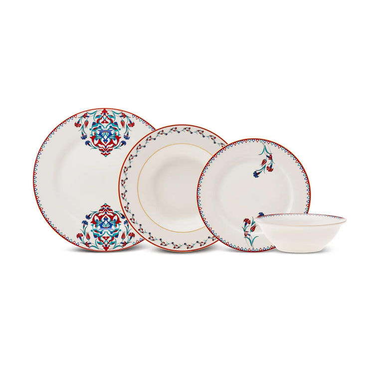 KARACA NAKKAŞ 24-PIECE 6-PERSON DINNER SET