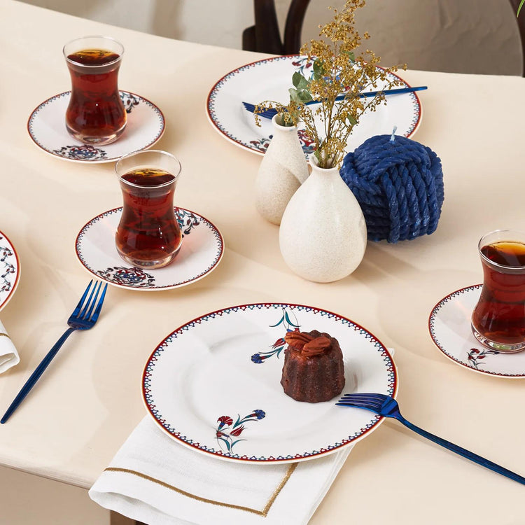 KARACA NAKKAŞ 24-PIECE 6-PERSON DINNER SET