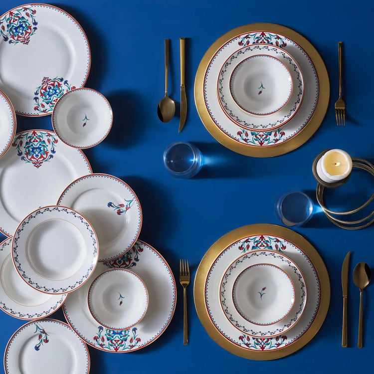 KARACA NAKKAŞ 24-PIECE 6-PERSON DINNER SET