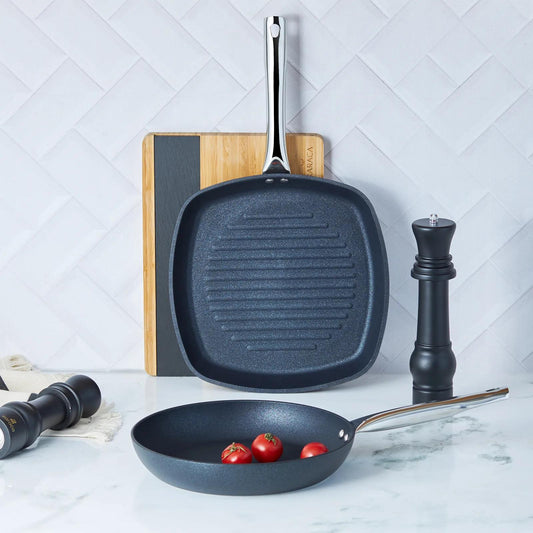 KARACA BIO DIAMOND MASTER GRILL & FRYING PAN SET (INDUCTION)