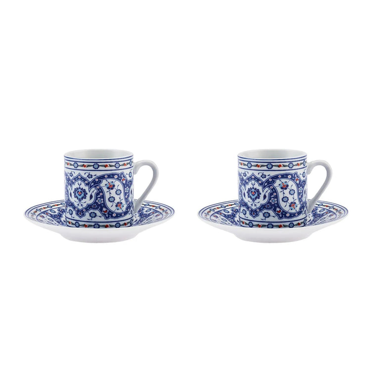 KARACA GULHANE 2-PERSON 80 ML COFFEE CUP SET