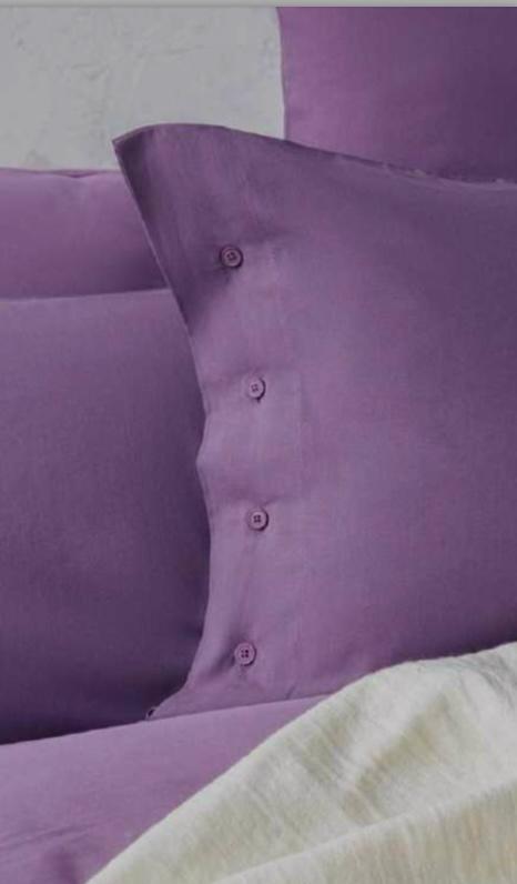 AP Double Duvet Cover Set - Essential Purple