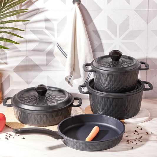 KARACA BIO DIAMOND CAST IRON 7-PIECE SET