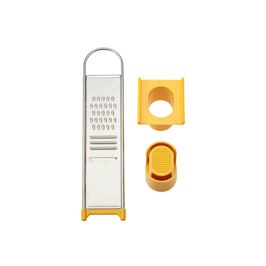 Crick Crack Garlic Grater Yellow