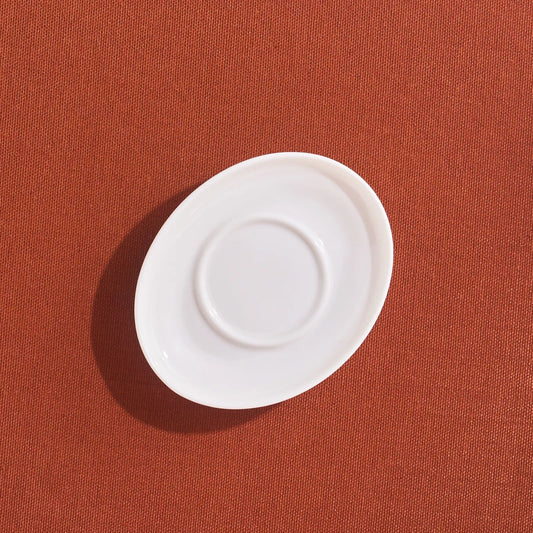 Karaca Stream Basic Line Tea Plate 13 cm, White