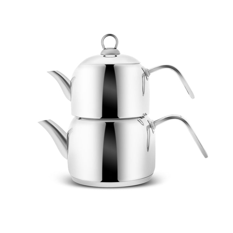 KARACA URBAN MIDI TEA POT SET, METAL