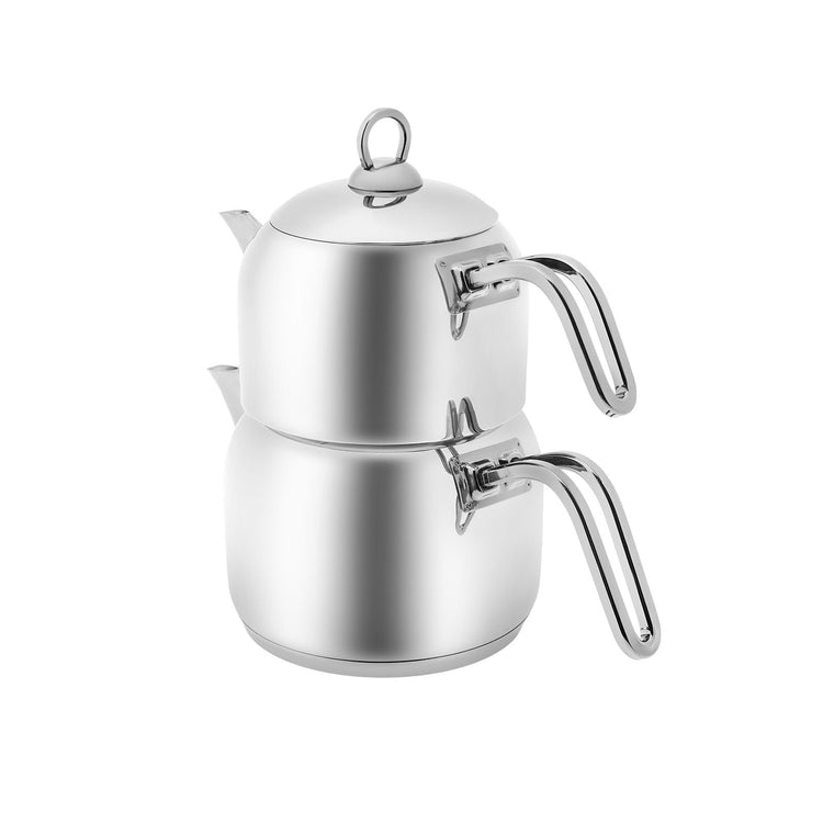 KARACA URBAN MIDI TEA POT SET, METAL