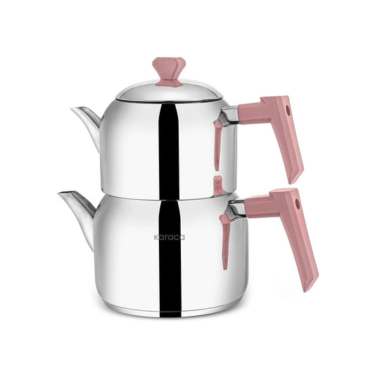 Karaca Caykara Midi Teapot Set Rose