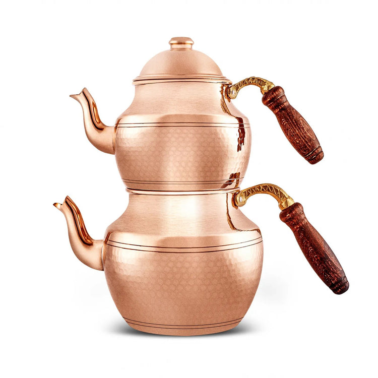 KARACA ALACAHÖYÜK TEAPOT, COPPER