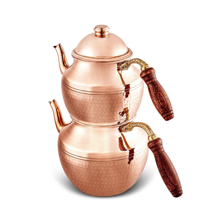 KARACA ALACAHÖYÜK TEAPOT, COPPER