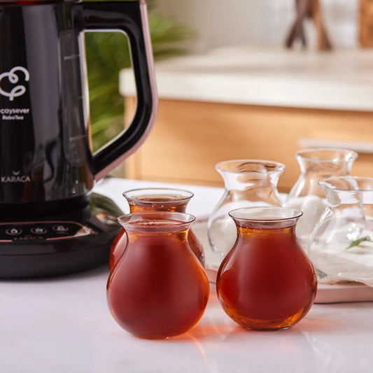 KARACA REFİKA'DAN TATLICAN 6-Piece TEA GLASS SET