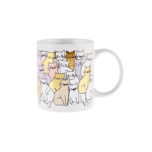 KARACA GATO 360 ML MUG, YELLOW